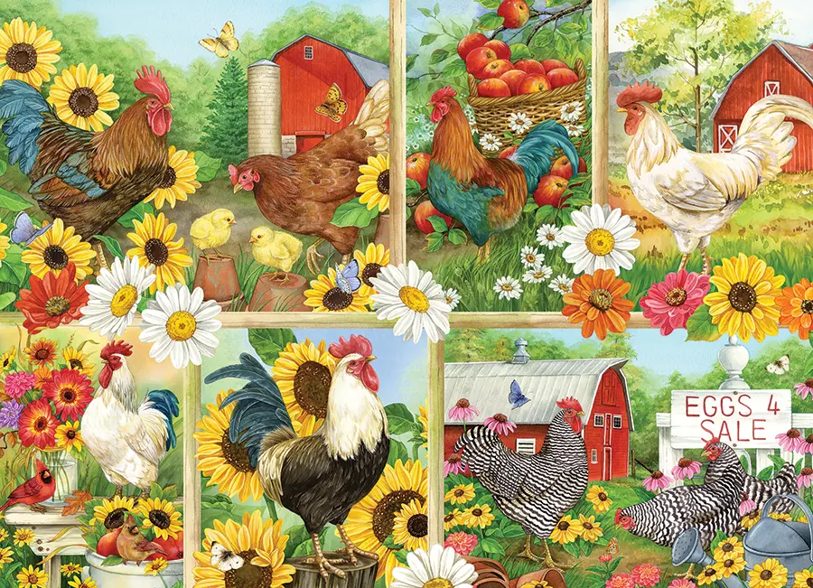 Puzzle Cockadoodledoo