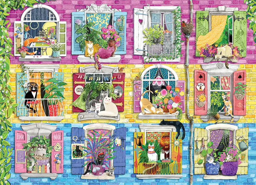 Puzzle Viața cu „Cattitude” 