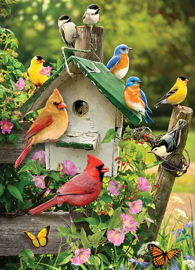 Puzzle Summer Birdhouse