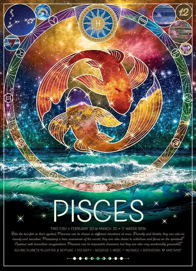 Puzzle Zodiaque : Poissons