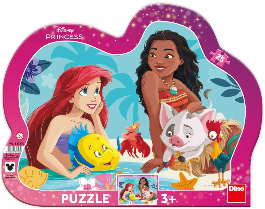Puzzle Ariel und Vaiana