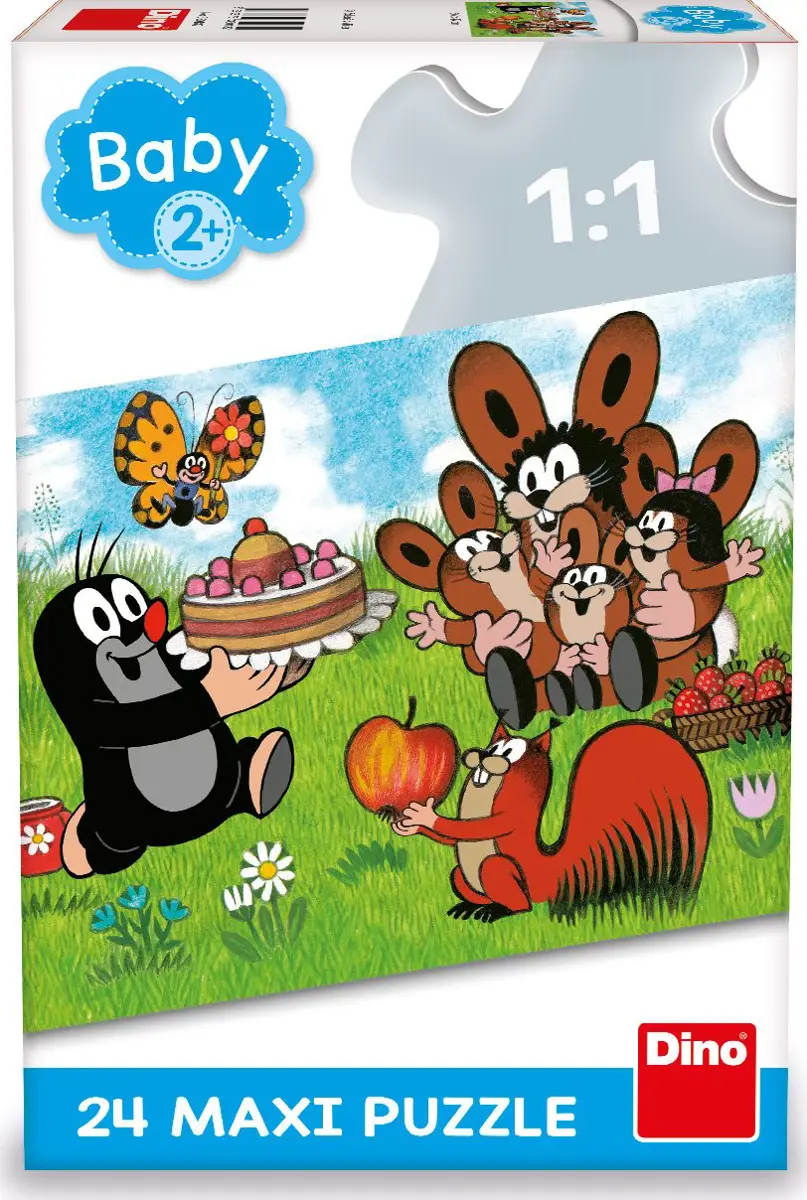 Puzzle MOLE: BIRTHDAY 24 maxi