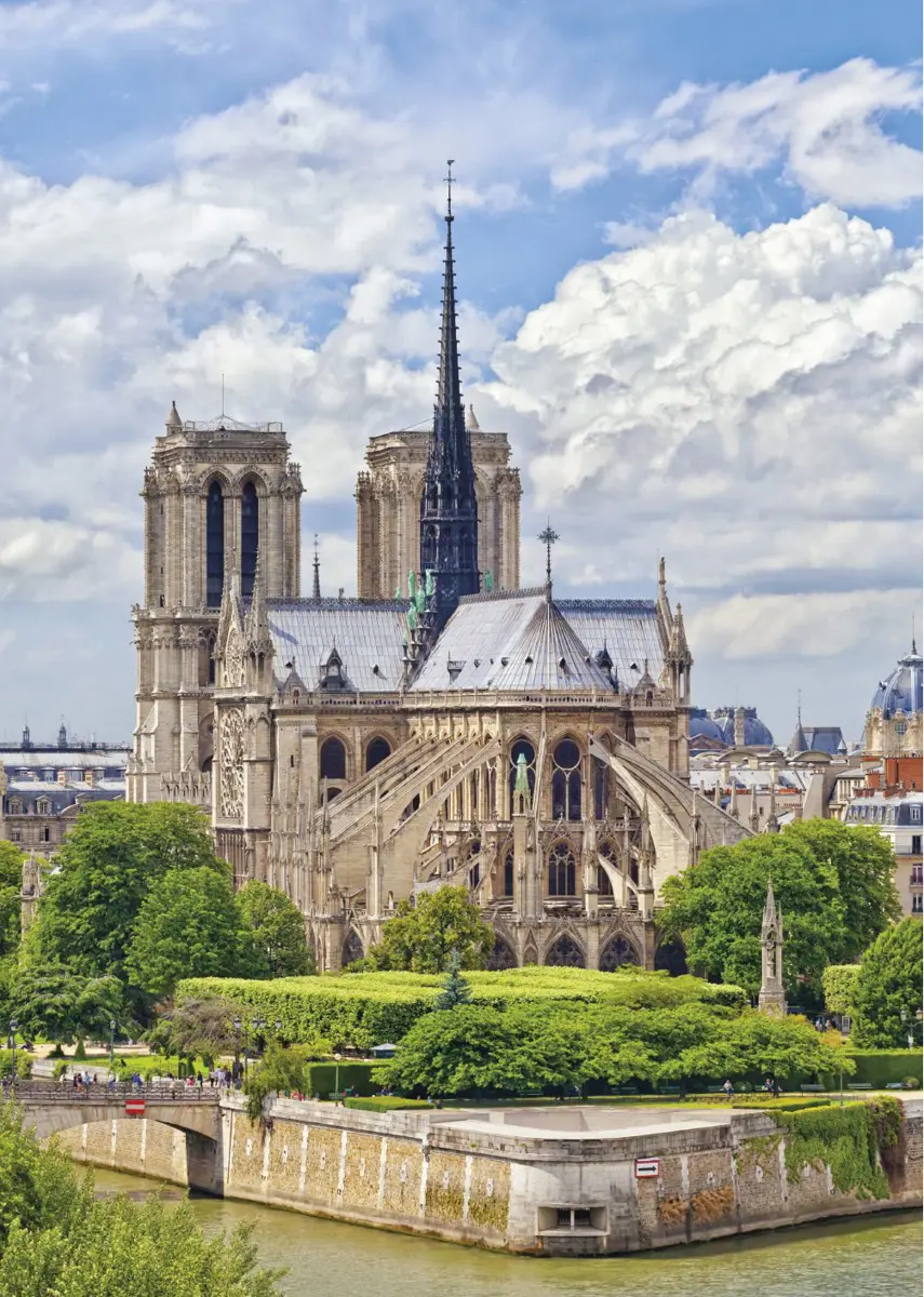 Puzzle Notre Dame cathedral