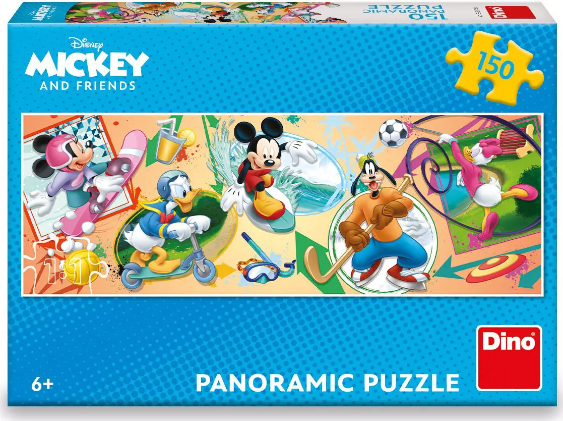 Puzzle Mickey Mouse - panoráma