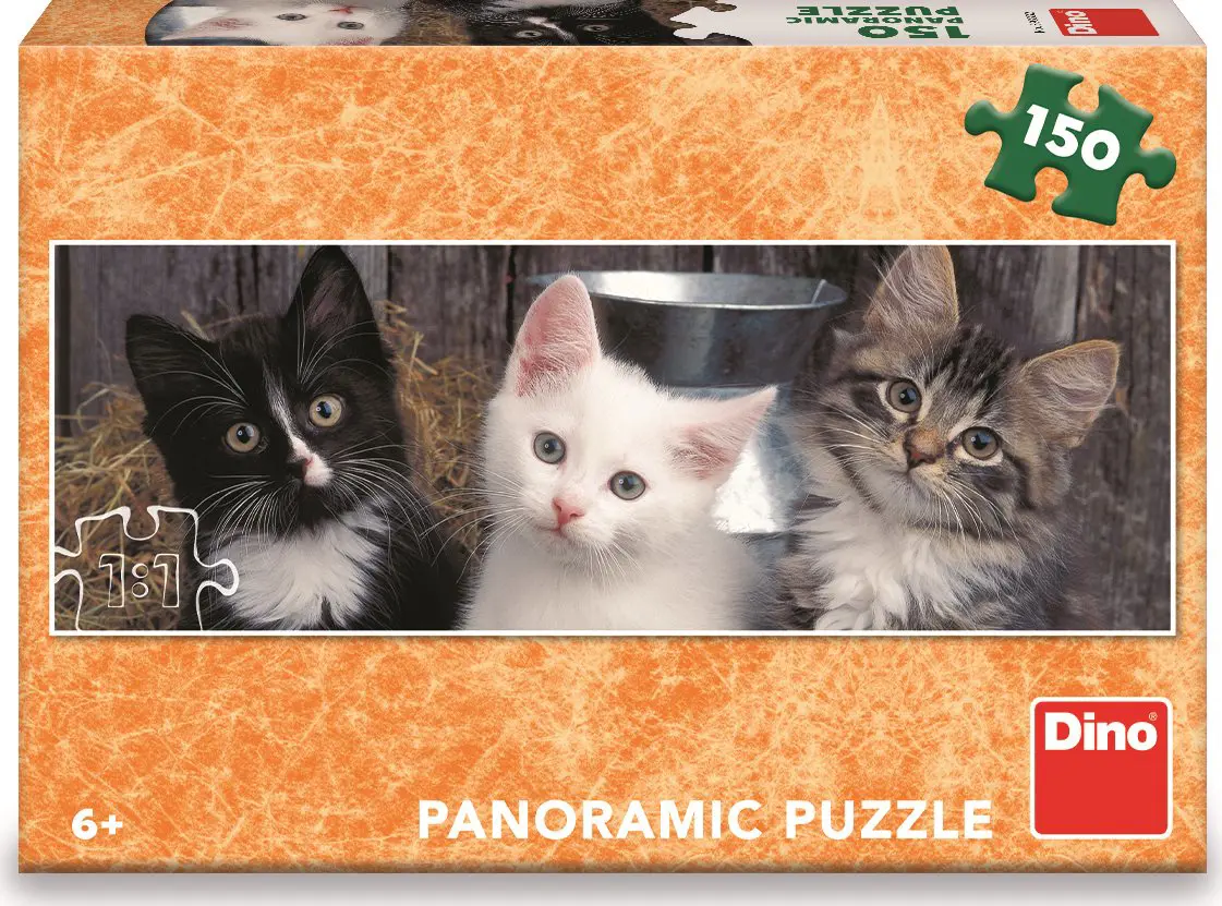 Puzzle Three kittens