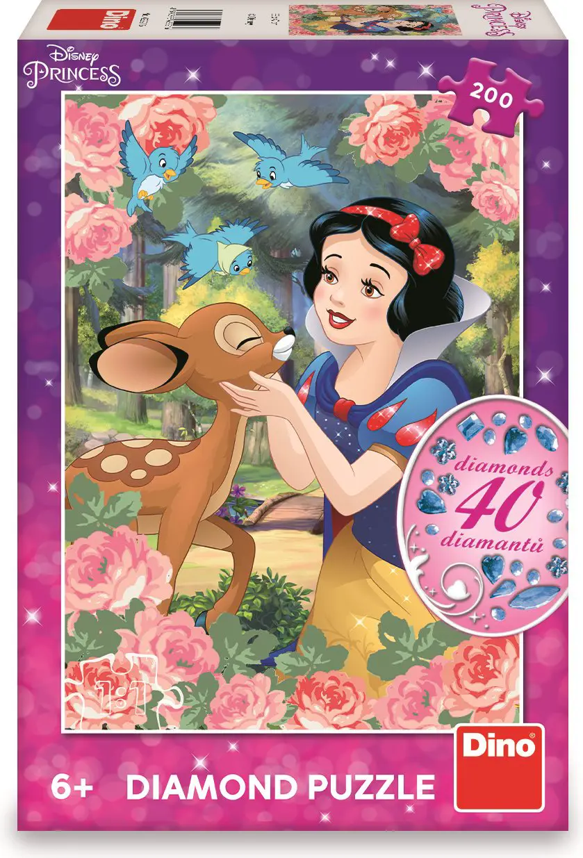 Puzzle Snow maiden with deer 200 diamond