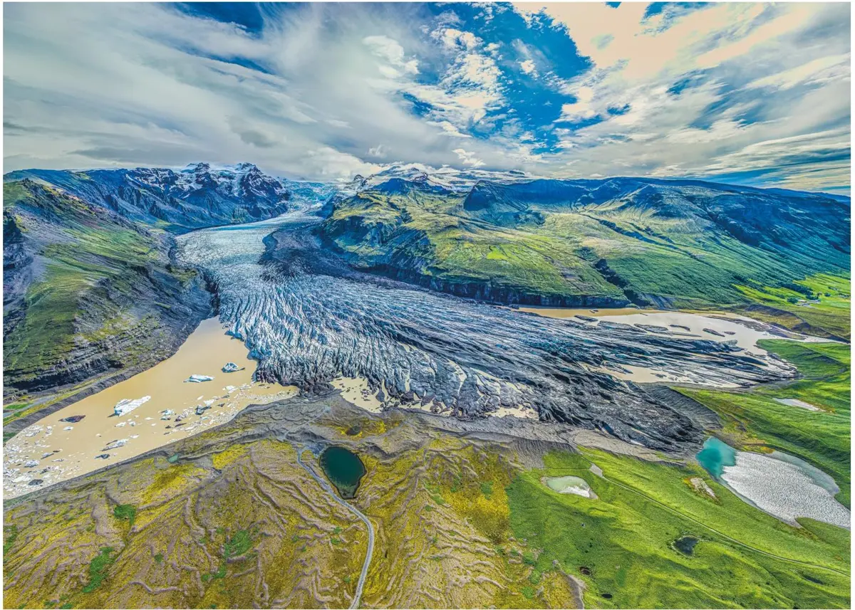 Puzzle Islandský ľadovec