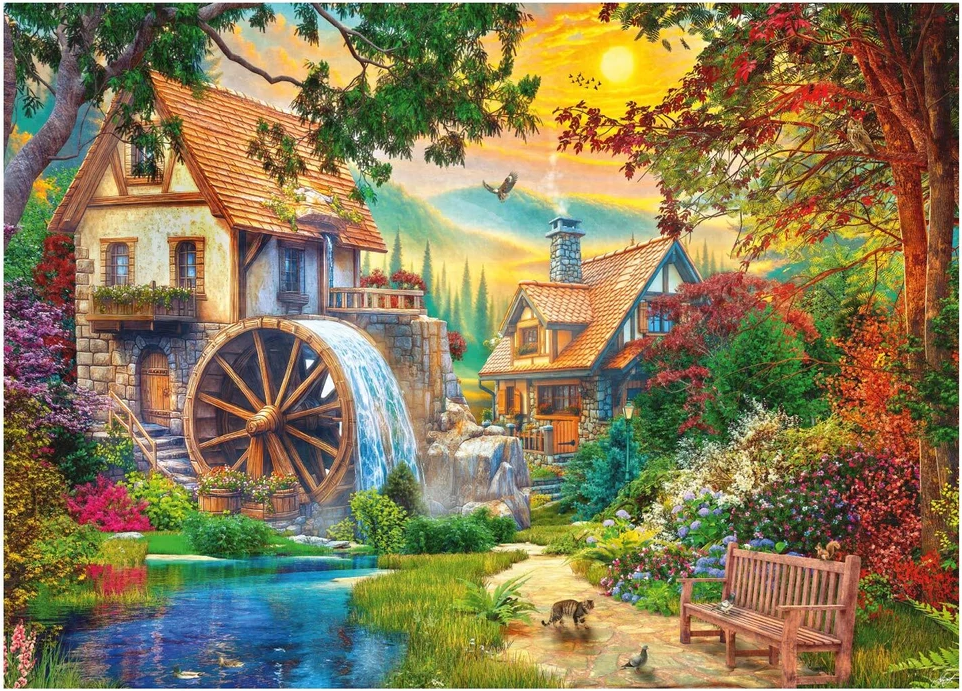 Puzzle Picturesque mill