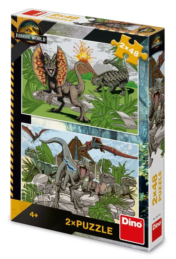 Puzzle 2x48 Jurassic World