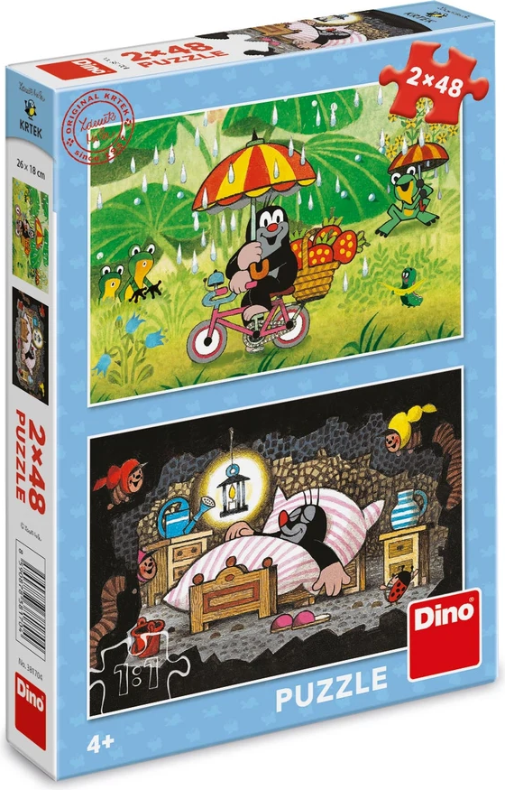 Puzzle 2x48 Krtkov deň