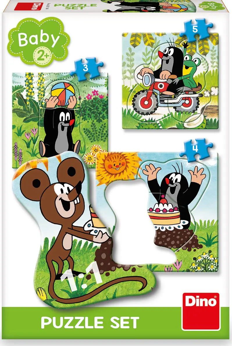 Puzzle Bebeluş: Cârtiţă pe pajişte