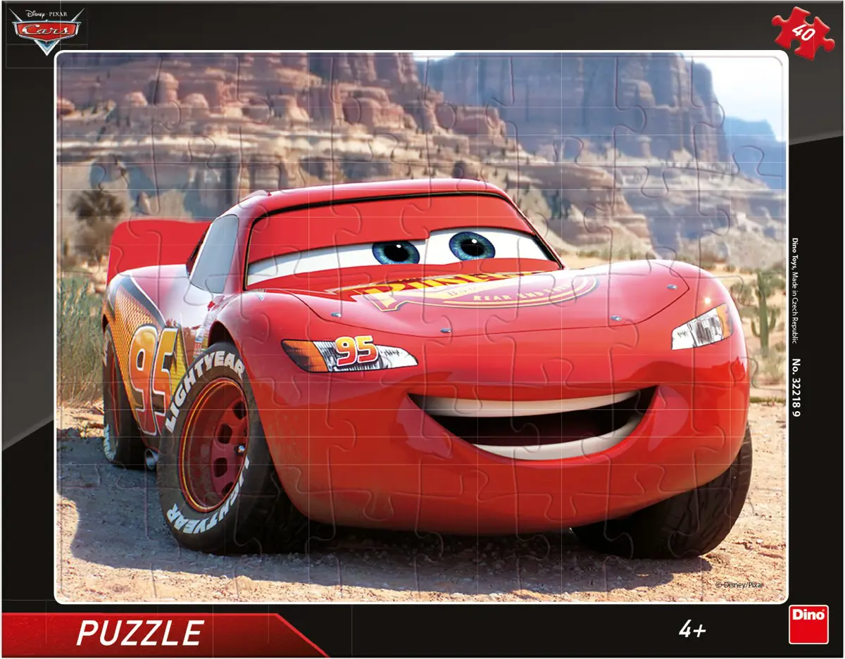 Puzzle Cars: Lightning McQueen