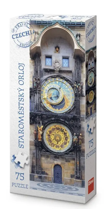 Puzzle Old Town Astronomical Clock panoramic