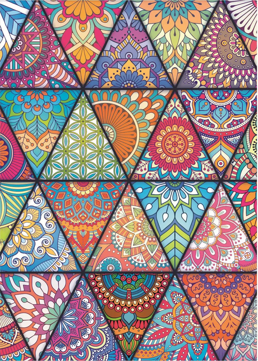 Puzzle Puzzle de relaxare: Dlaždice, 500 Număr piese