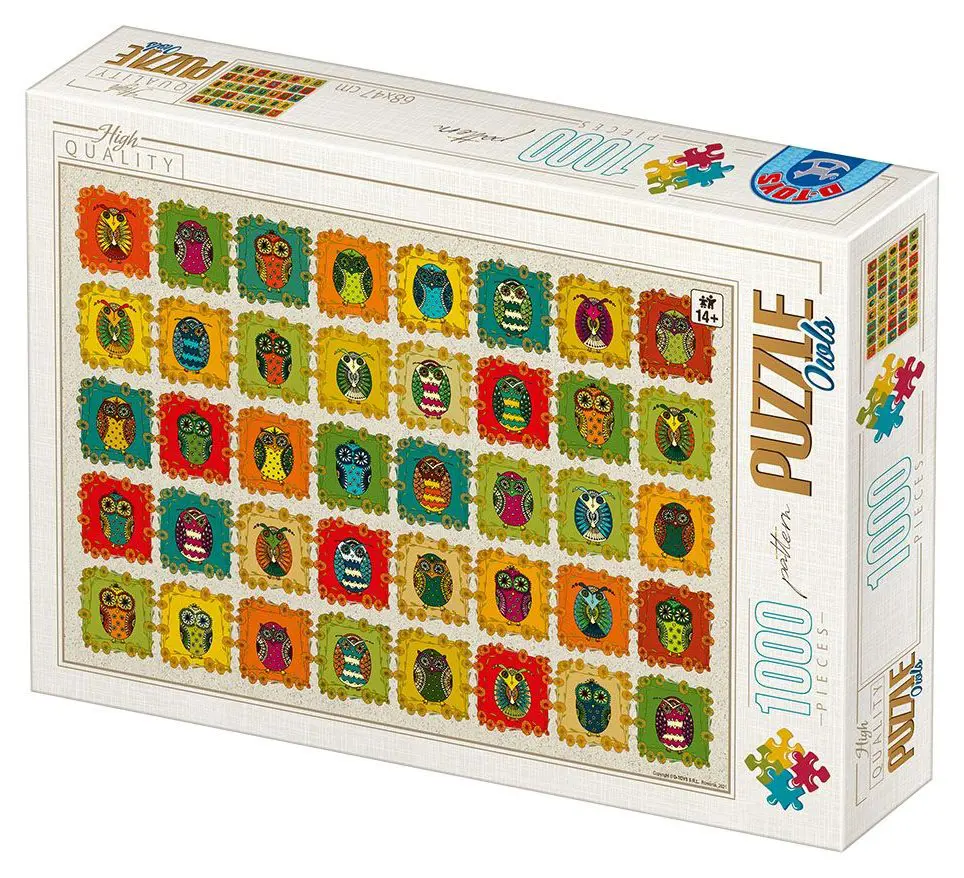 Puzzle David Katai Eszter: Pattern Owls