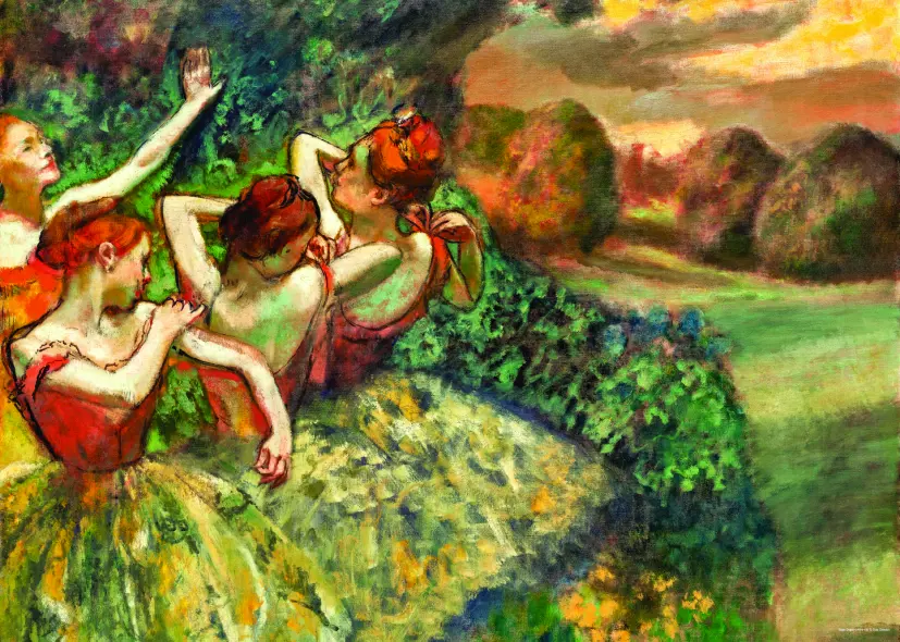 Puzzle Degas Edgar - Four Dancers