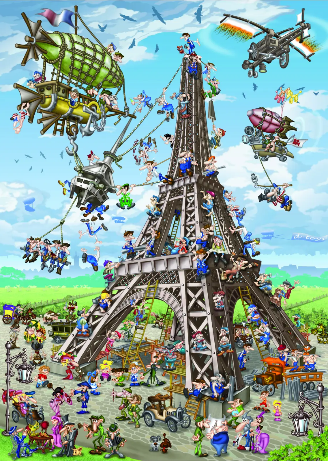 Puzzle Eiffel Tower