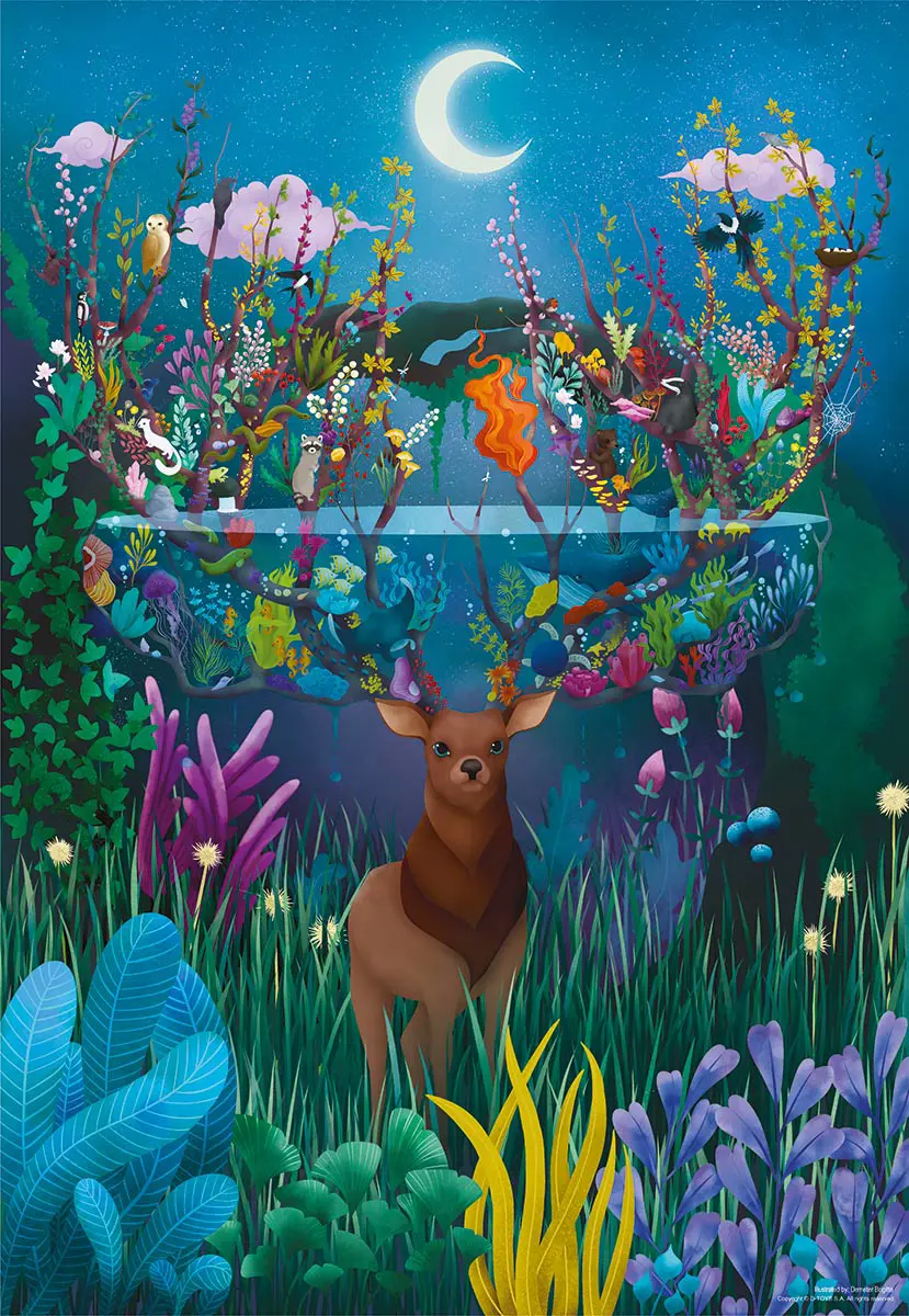 Puzzle Fantasy Deer