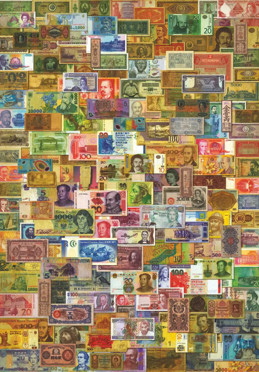 Puzzle Pénz - Kollázs