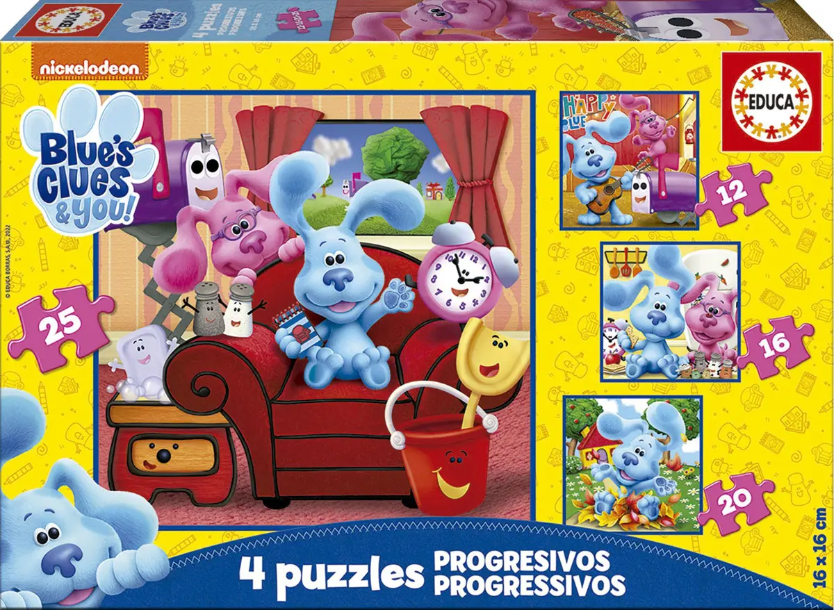 Puzzle 4v1 Blue's Clues