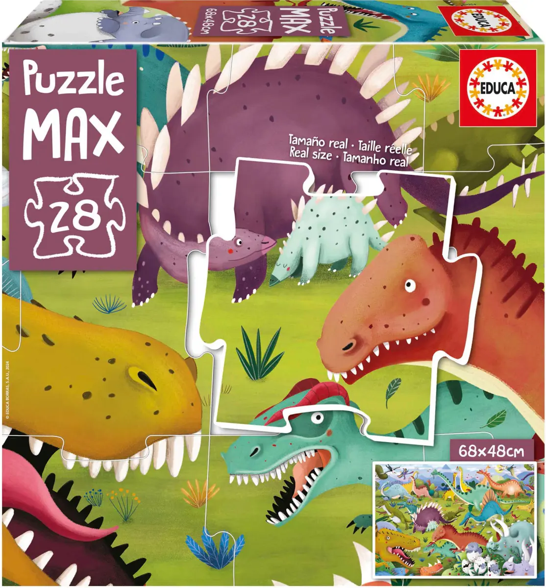 Puzzle Dinosauriovia MAXI