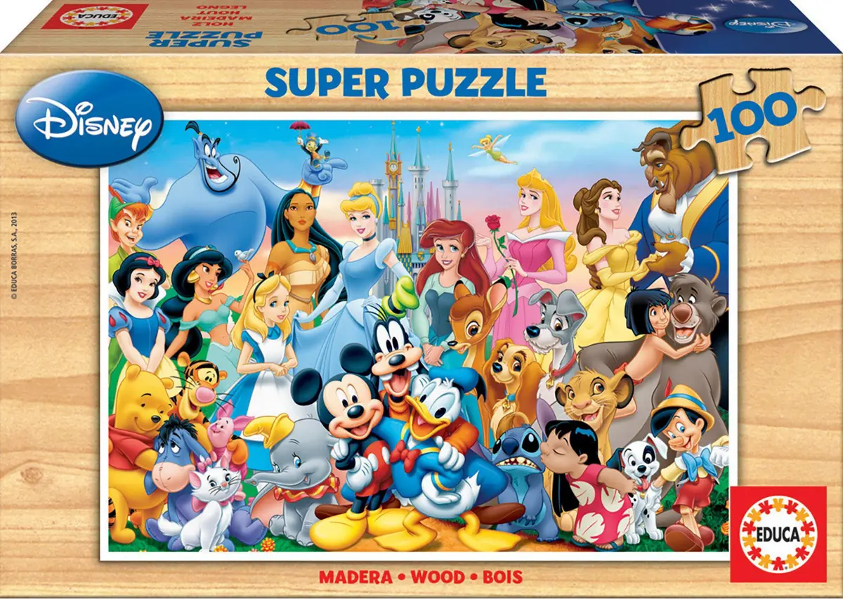 Puzzle Disney World 100