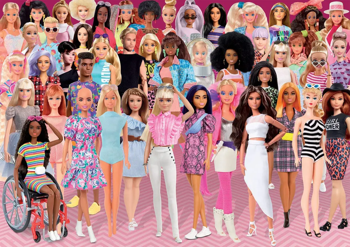 Puzzle Barbie
