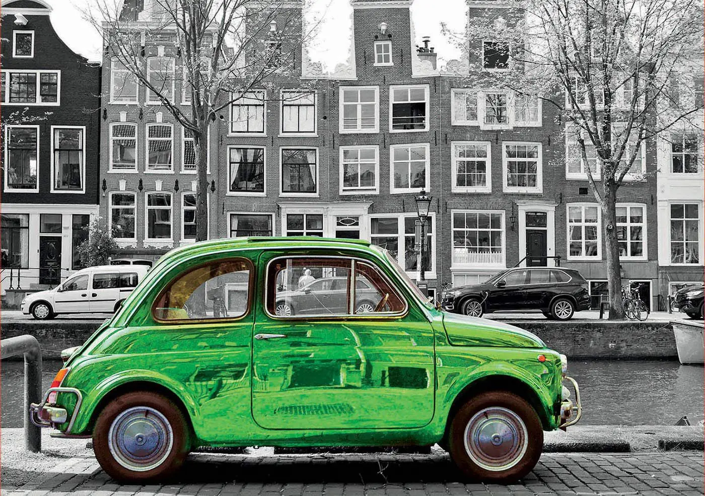 Puzzle Auto u Amsterdamu