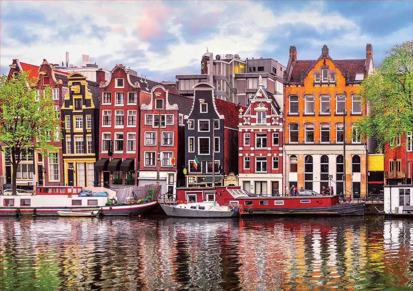 Puzzle Dancing houses, Amsterdam, 1 000 stukken