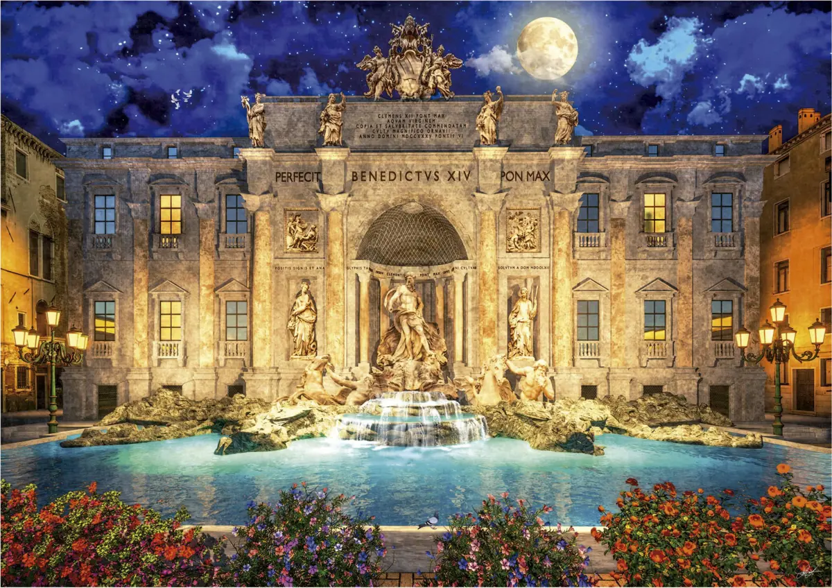 Puzzle Fontana Di Trevi, Rome