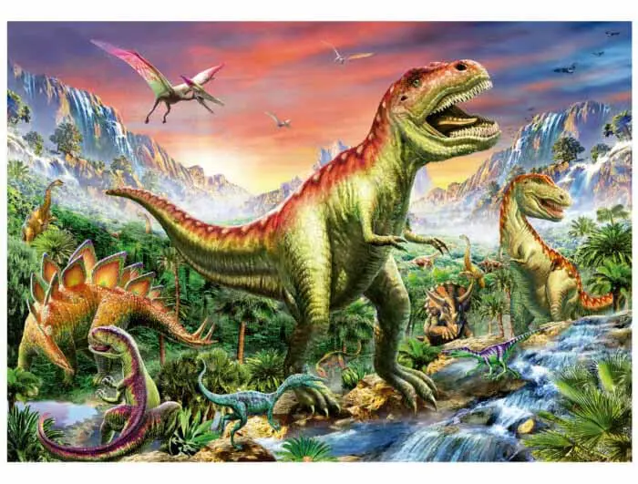 Puzzle Jurassic Forest