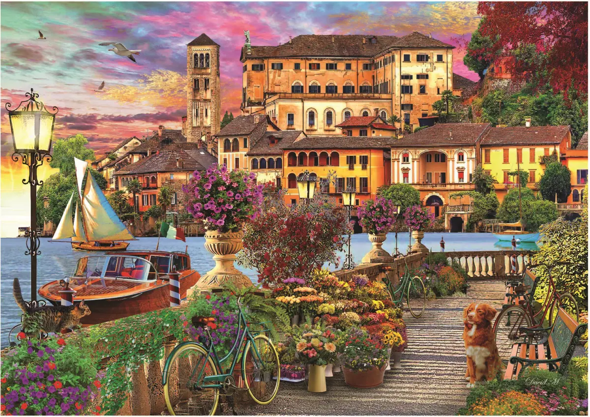 Puzzle Italian Promenade