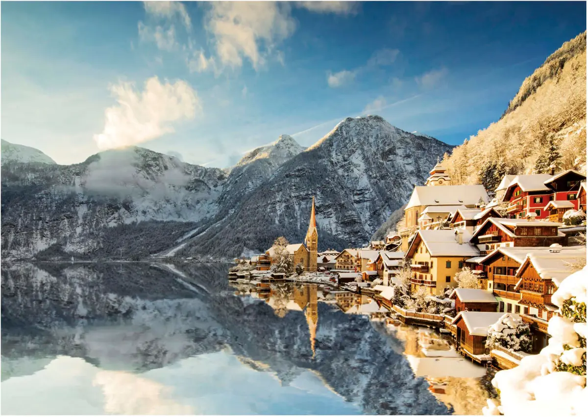 Puzzle L'hiver à Hallstatt