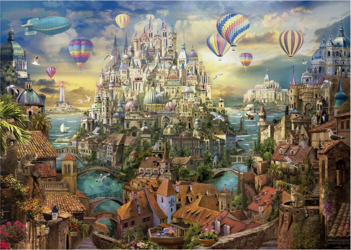 Lais Puzzle 2000 Pezzi: Calpe, Comunità Valenciana, Spagna | Panorama Marino