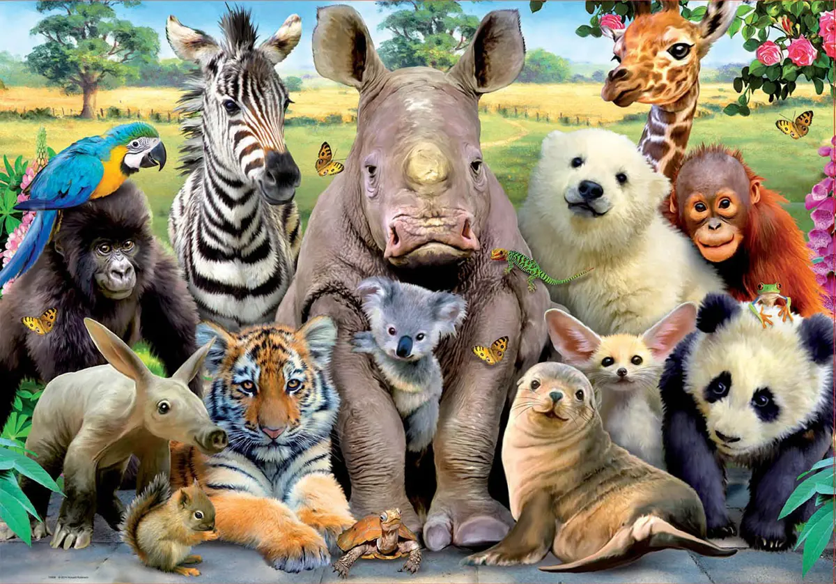 Puzzle Class Photo