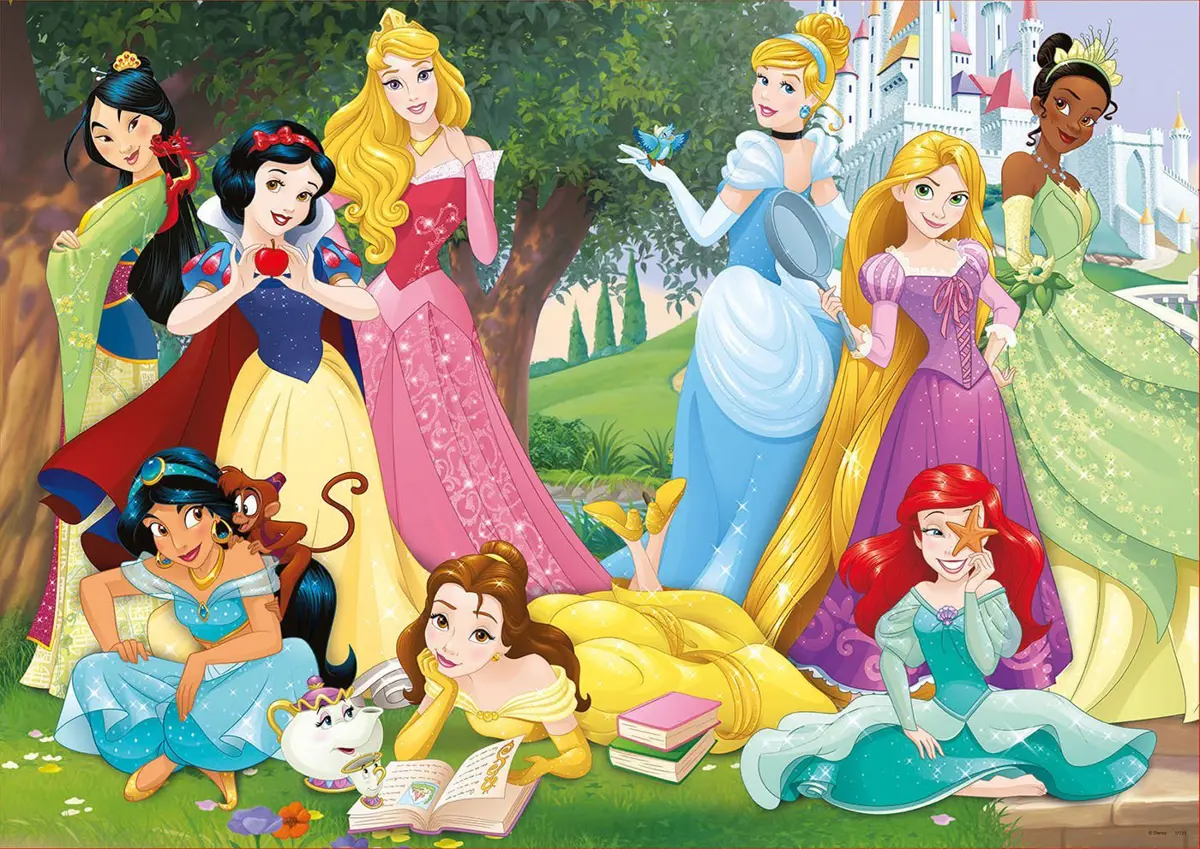 Puzzle Disney hercegnők
