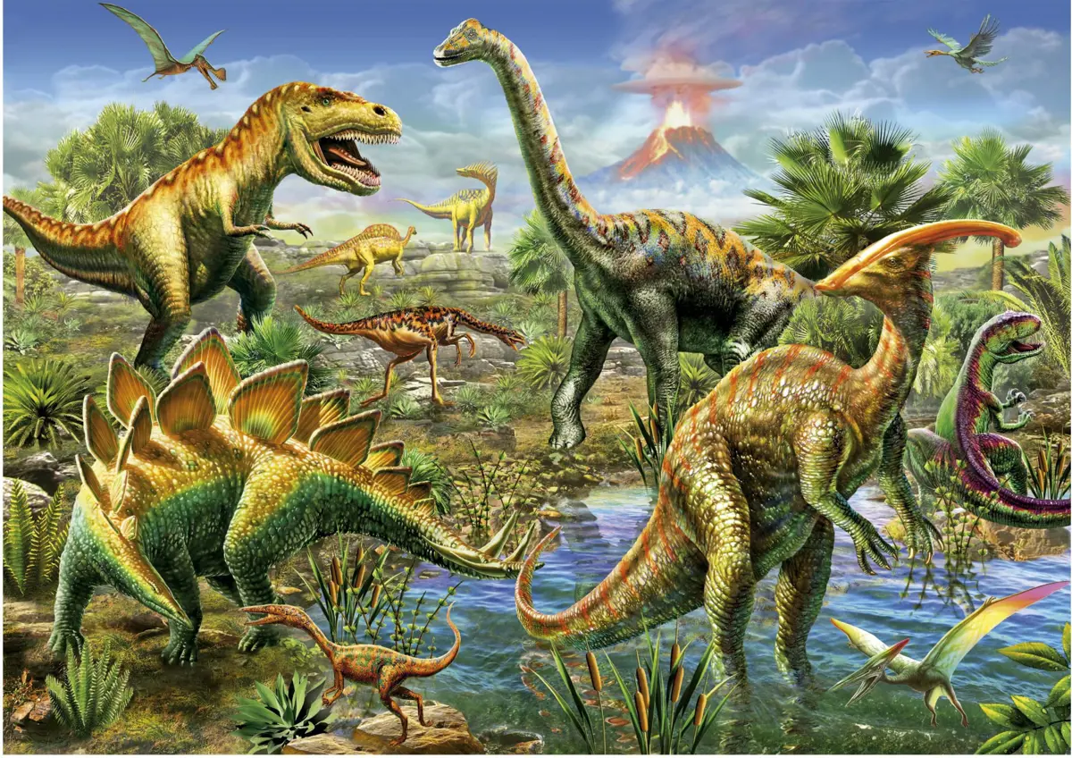 Puzzle Jurassic Playground