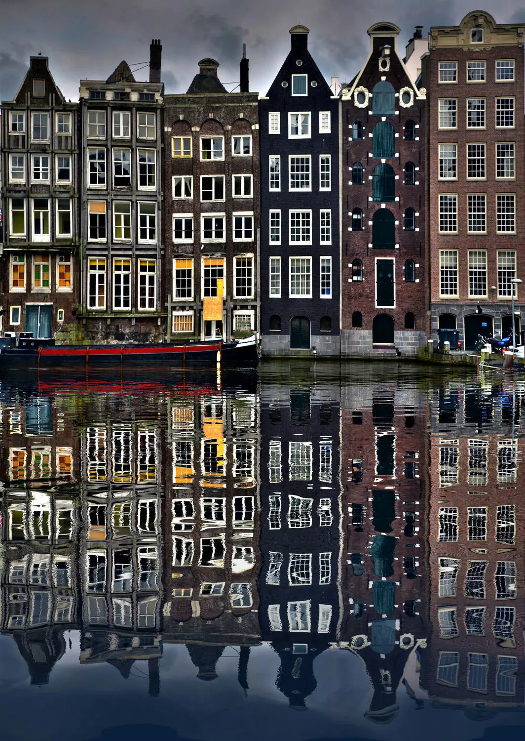 Puzzle Amsterdamské domy