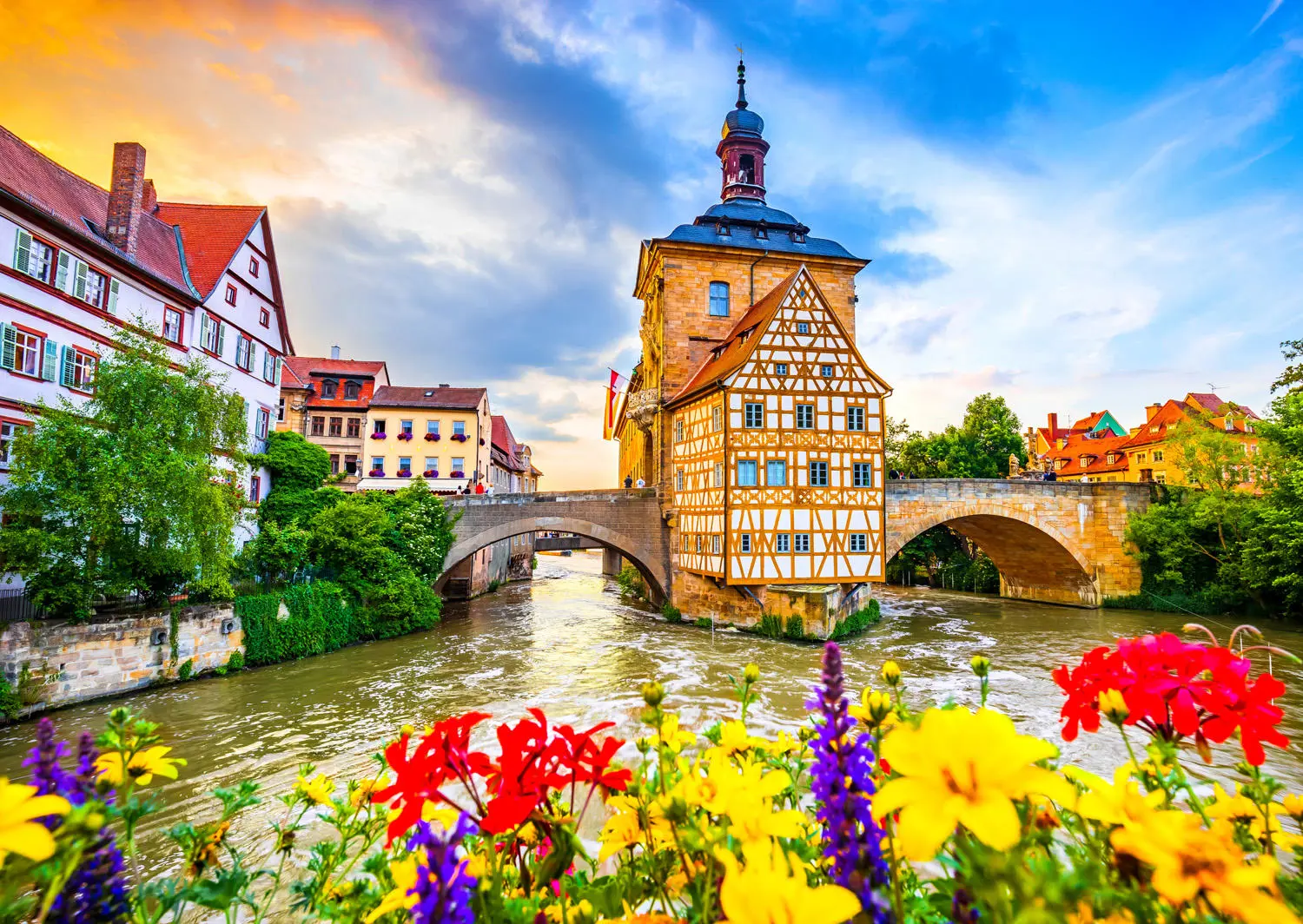 Puzzle Bamberg Old Town, Germany