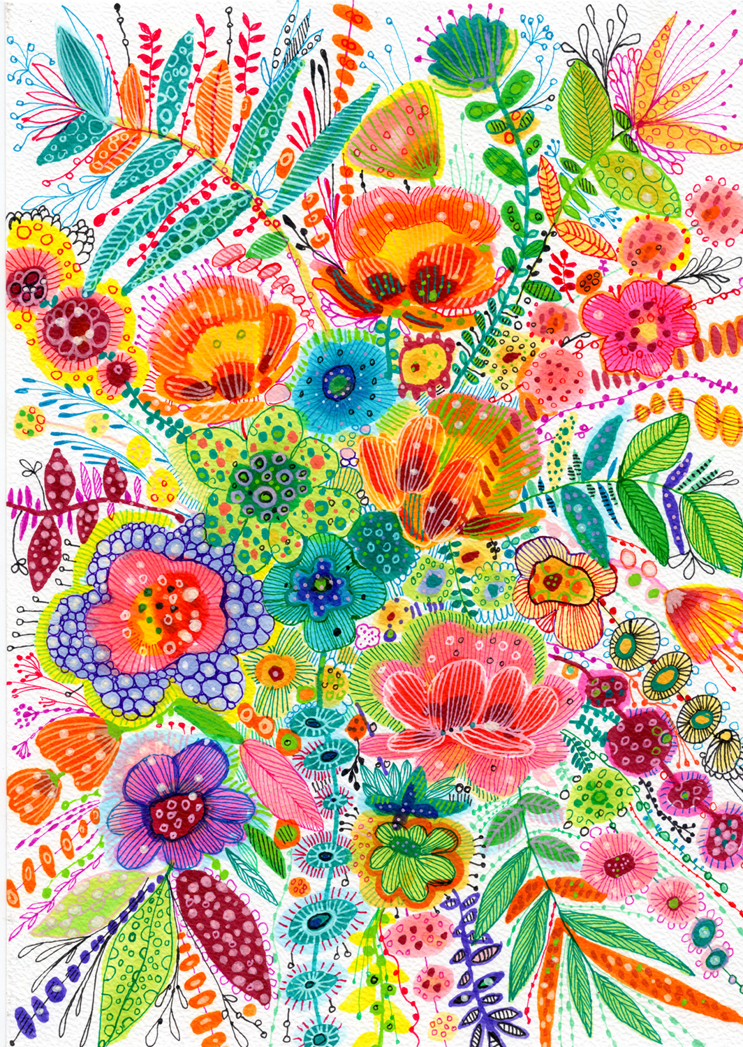 Puzzle Bright Blossoms