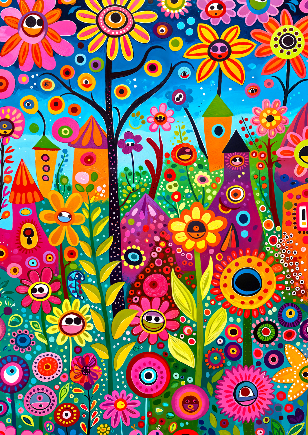 Puzzle Playful Garden
