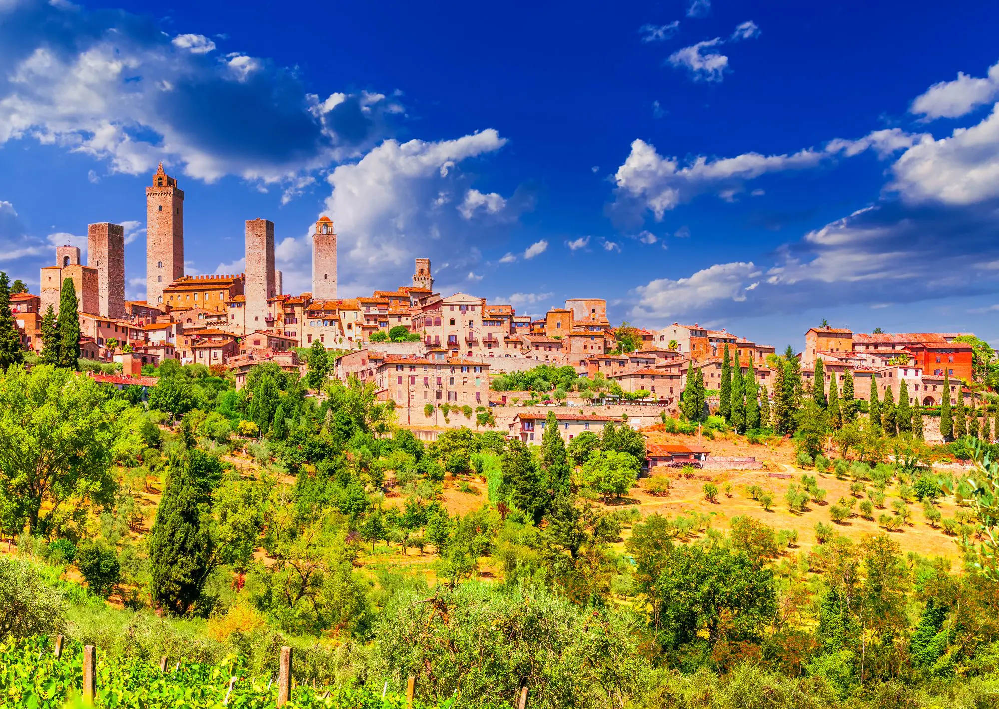 Puzzle San Gimignano, Italy