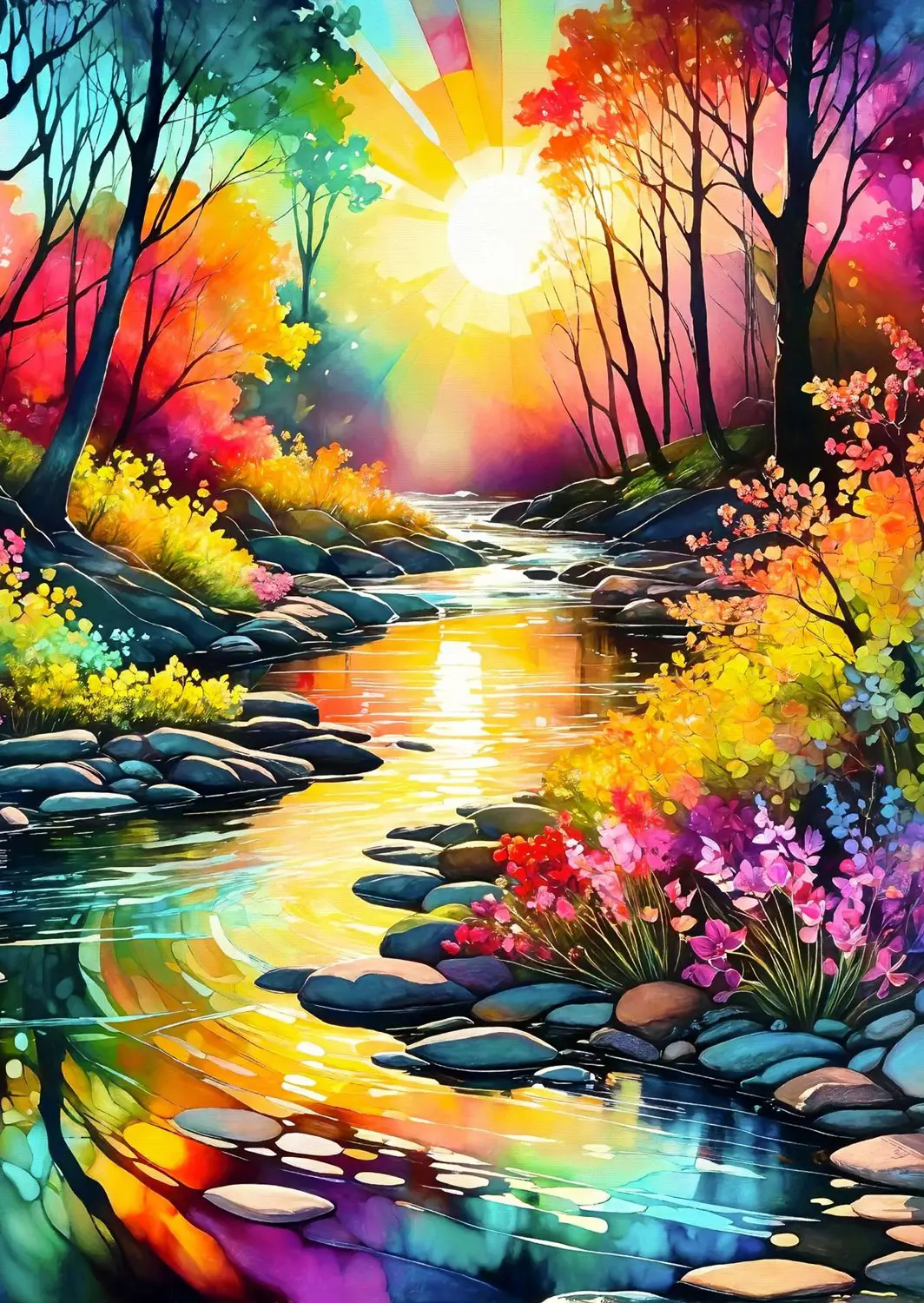 Puzzle  Spring Stream