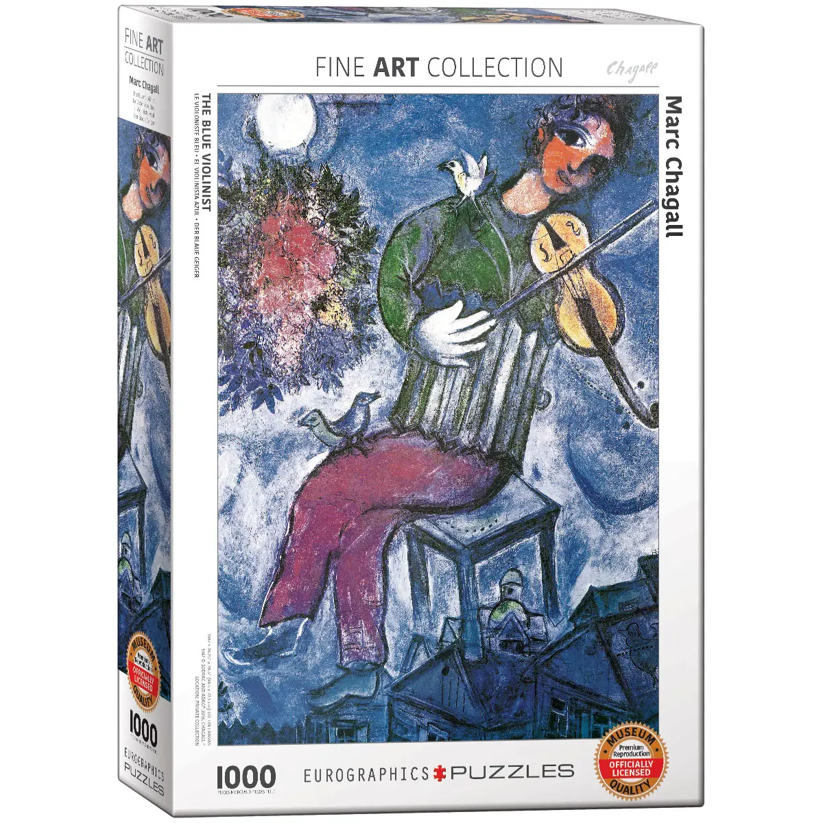 Puzzle Chagall: The Blue Violonist