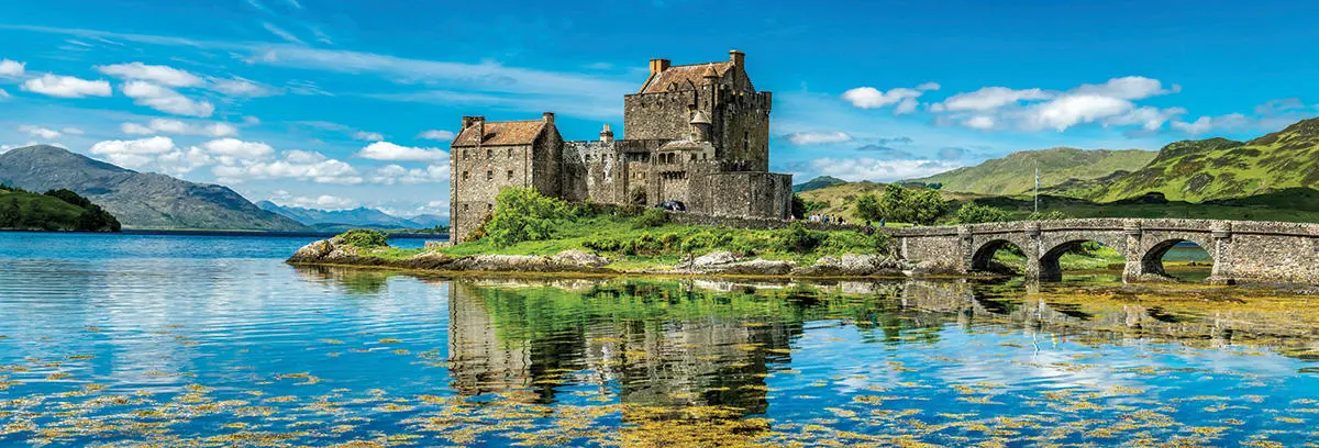 Puzzle Hrad Eilean Donan, Škótsko