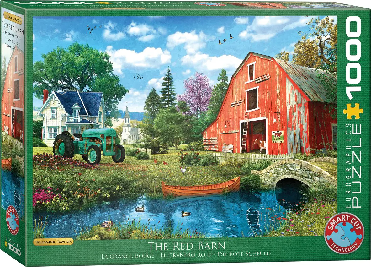 Puzzle Dominic Davison: De rode schuur