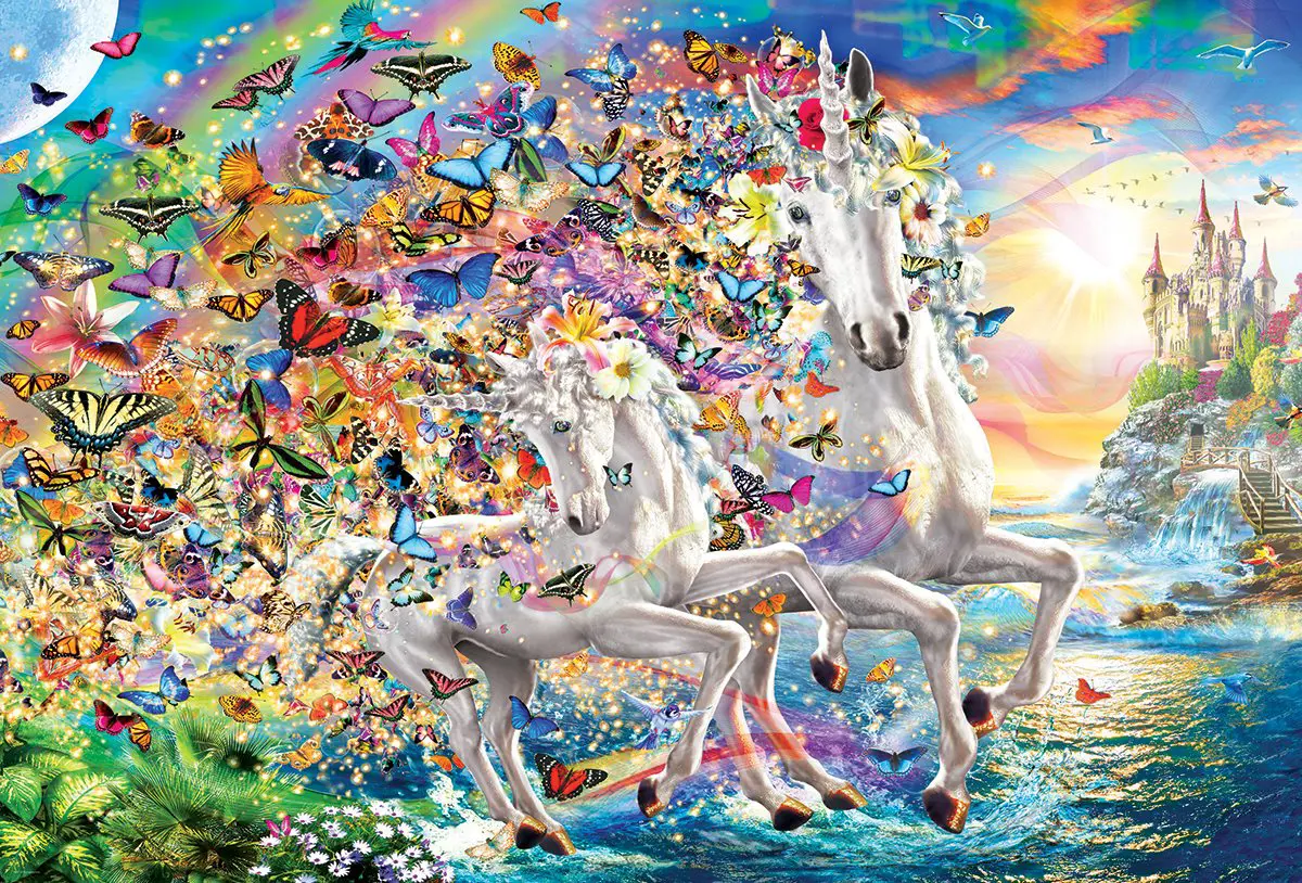 Puzzle Jednorog fantazija