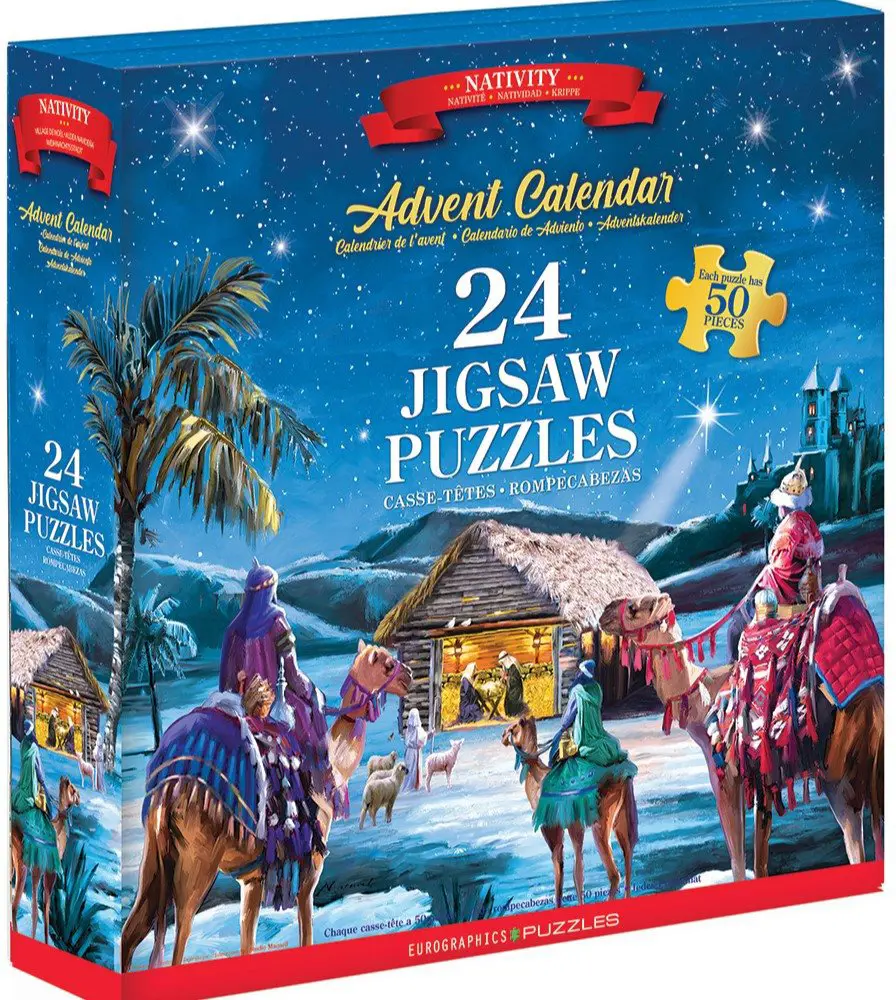 Puzzle Calendarul Advent: Nașterea Domnului