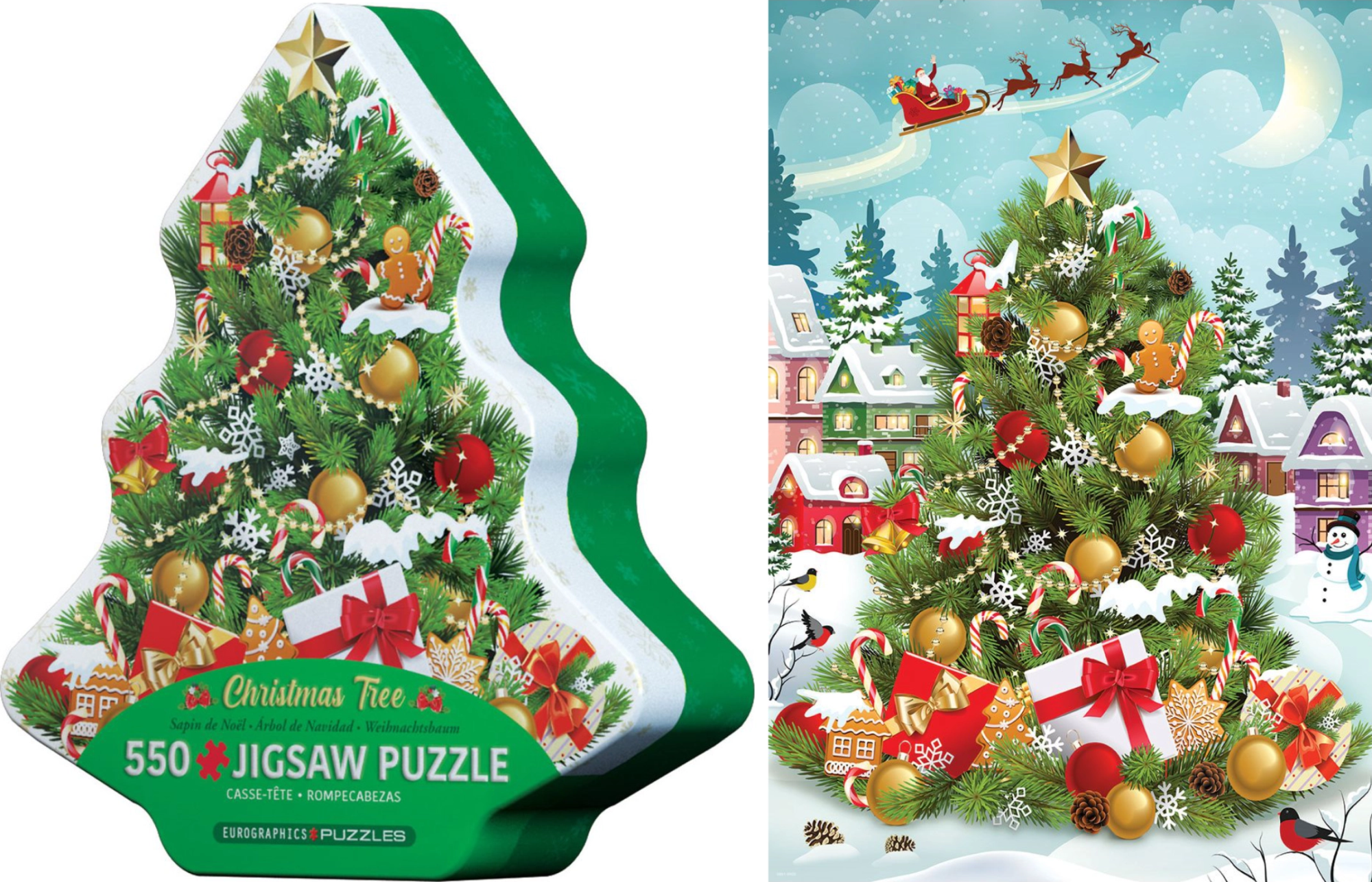 Puzzle Christmas Tree