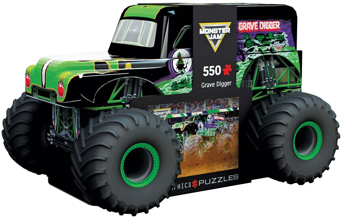 Puzzle Monster Jam - Totengräber Dose